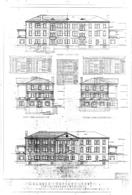 Architectural Drawings for the West Virginia Colored Orphans' Home 3